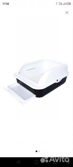 Лоток для кошачьего туалета с поддоном