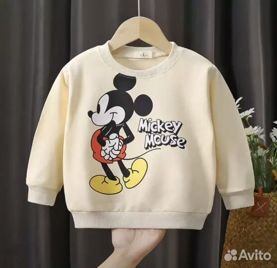 Свитшот детский теплый