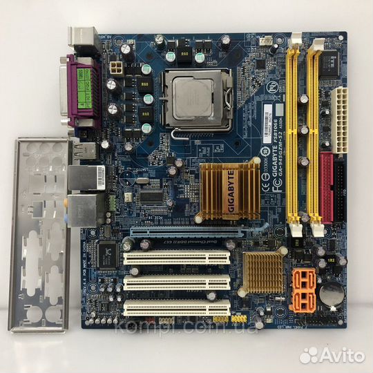 Материнская плата gigabyte GA-945GZM-S2 LGA775