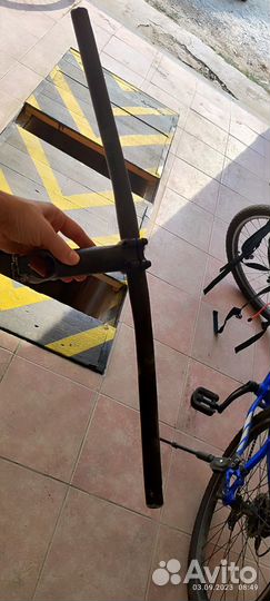 Запчасти от велосипеда руль, вынос, грибсы, седло