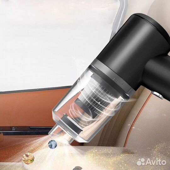 Беспроводной автомобильный мини пылесос Vacuum Cle