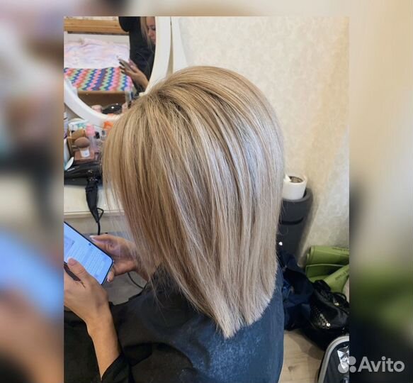 Кератиновое и перманентное выпрямление,Флисинг,Эко