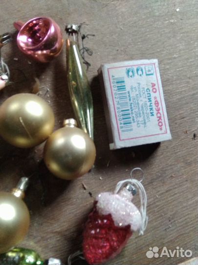 Новогодние ёлочные мини-игрушки