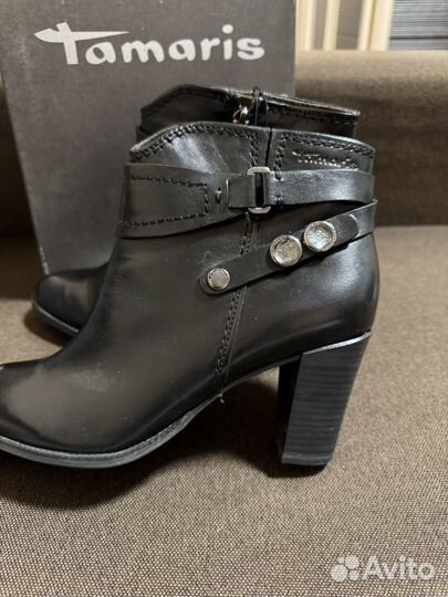 Ботильоны натуральная кожа женские Tamaris 39