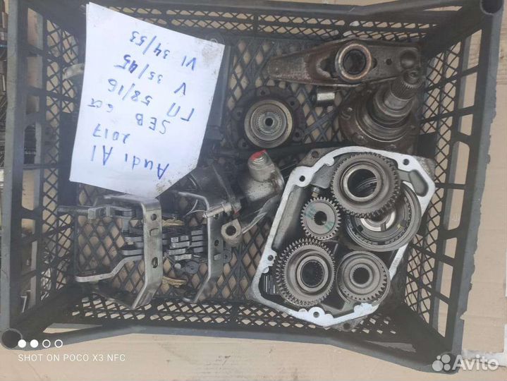 6 ст кпп Ауди A1, VW Polo TSI SEB, SEC