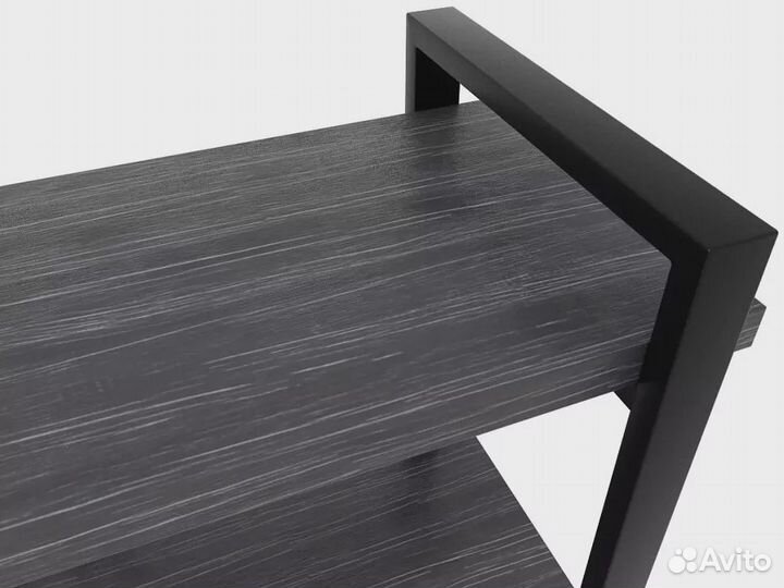 Тумба прикроватная Айсберг Лофт 40 черный/северное