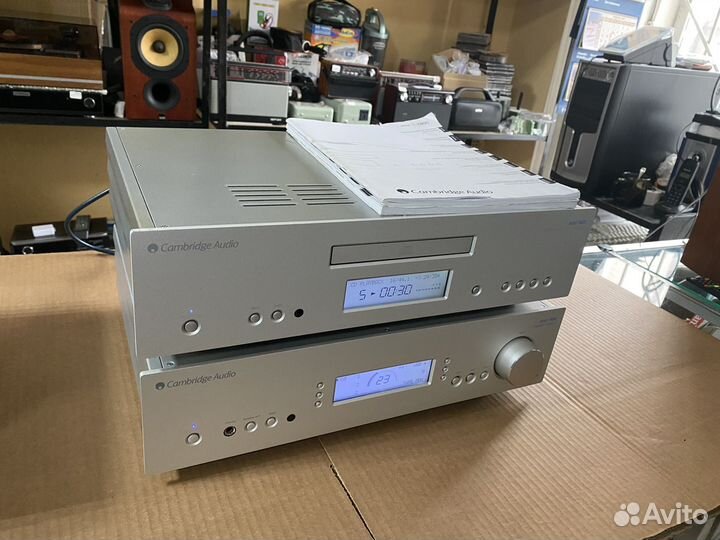 Усилитель мощности + CD cambridge audio