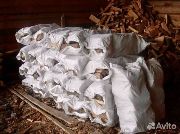 Дрова Дубовые в мешках и сетках uy292