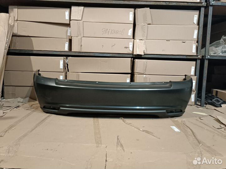 Бампер задний Лада приора хэтчбек неокрашенный