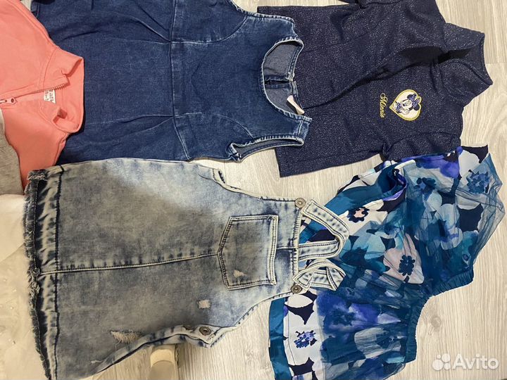 Пакетом на 9-24 мес 12 штук и ботиночки ) отл.сост