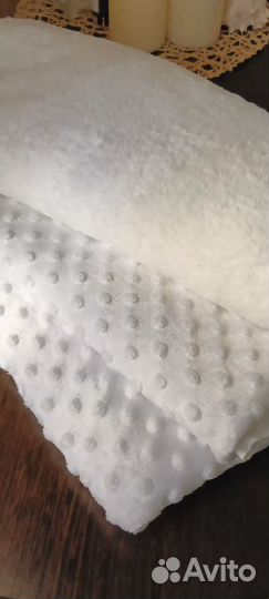 Отрез ткани плюш