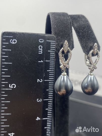 Серьги с жемчугом