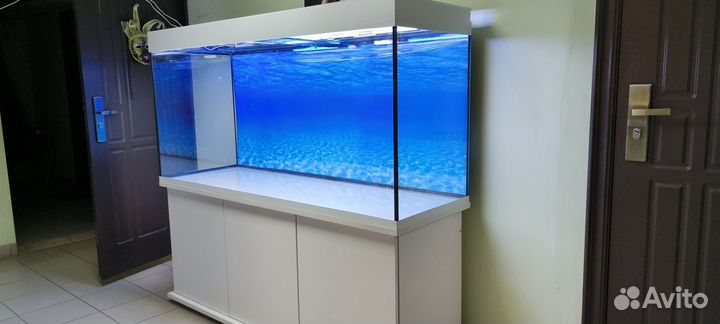 Аквариум 700 свет биофильтр фон подставка