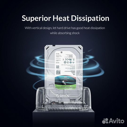 Док-станция Orico USB3 + HDD Toshiba 4Tb