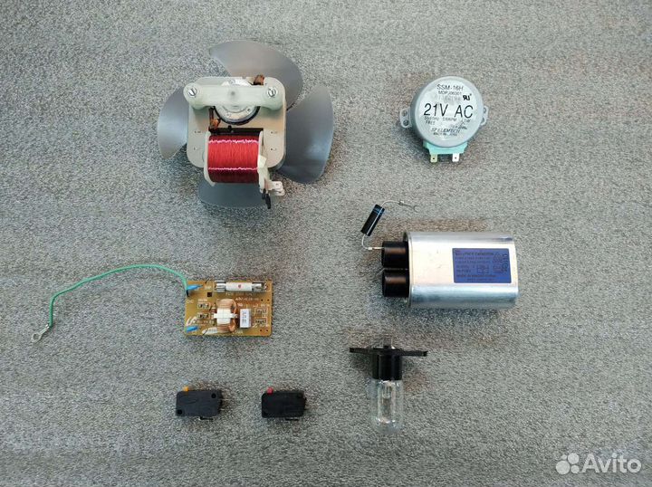 Запчасти для микроволновки Samsung me711kr
