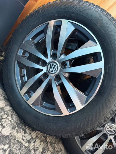 Колеса на volkswagen r16