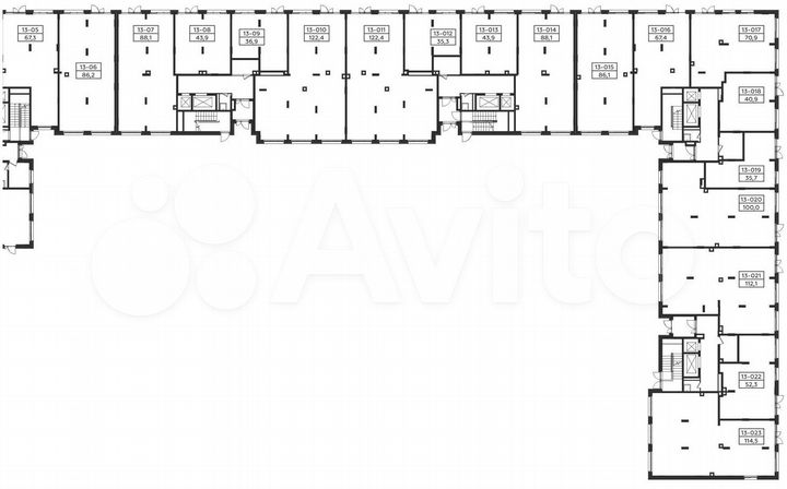 Аренда торговое помещение площадью 35.7 кв.м