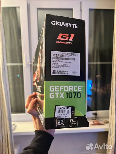 Видеокарта gtx 1070