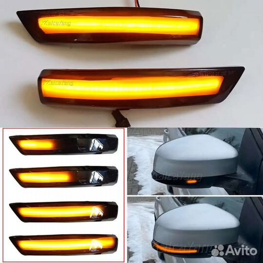 Динамические поворотники(LED) ford focus, Mondeo