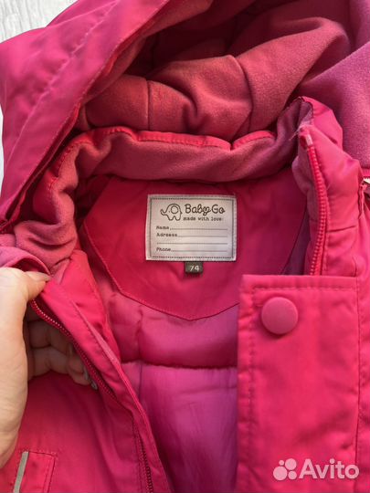 Комбинезон демисезонный 74