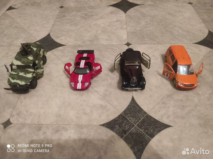 Машинки металлические модельки