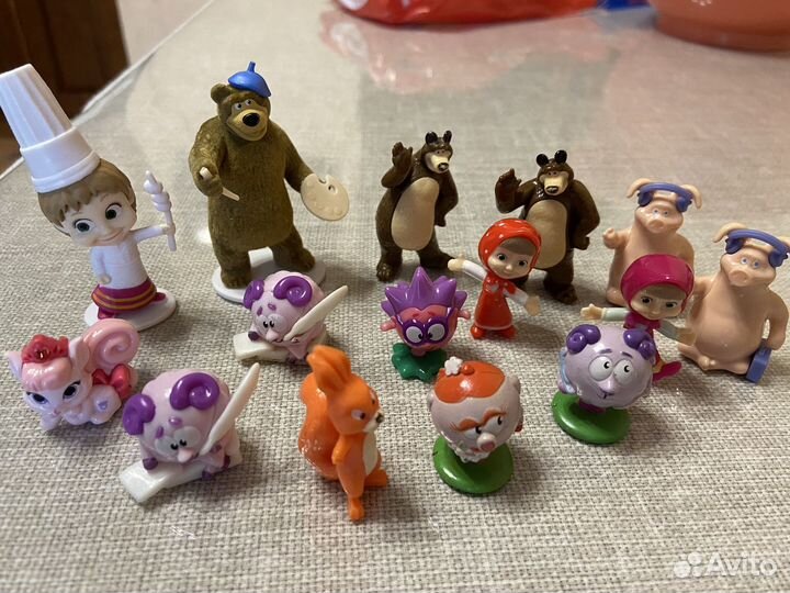 Игрушка Маша Медведь,смешарики.барби