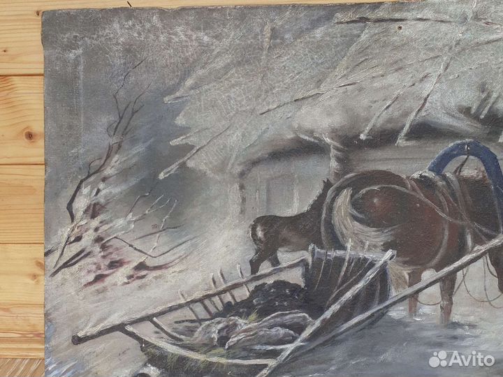 Антикварная картина