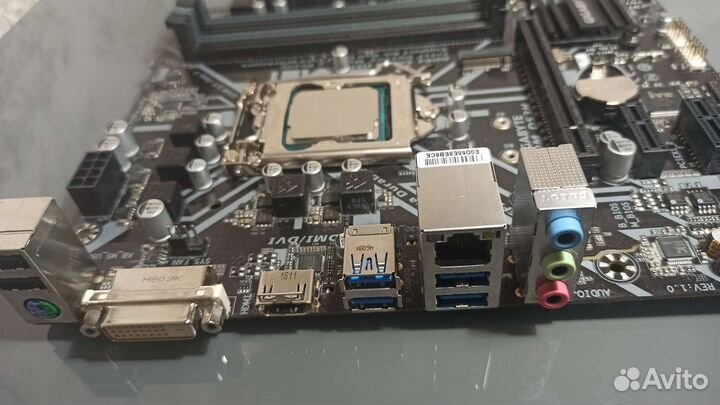 I7-8700k + мат. плата Gigabyte + кулер Gammaxx300