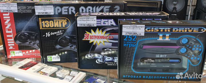 Игровые приставки денди и сега