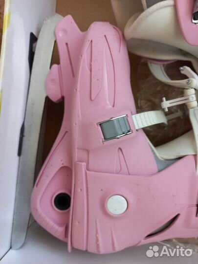 Коньки ледовые раздвижные Roces 36-40 размер