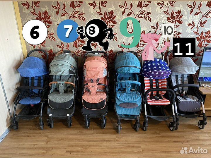 Прогулочные коляски новые и б/у