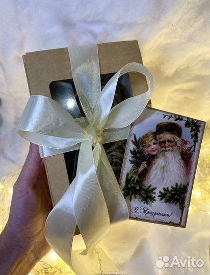 Ватная ёлочная игрушка 