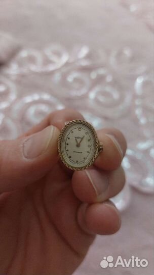 Часы кольцо чайка