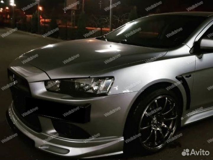 Жабры на крылья Mitsubishi Lancer X 10 RPM