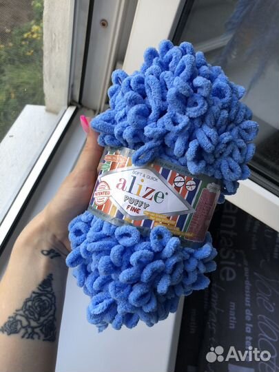 Пряжа alize puffy fine