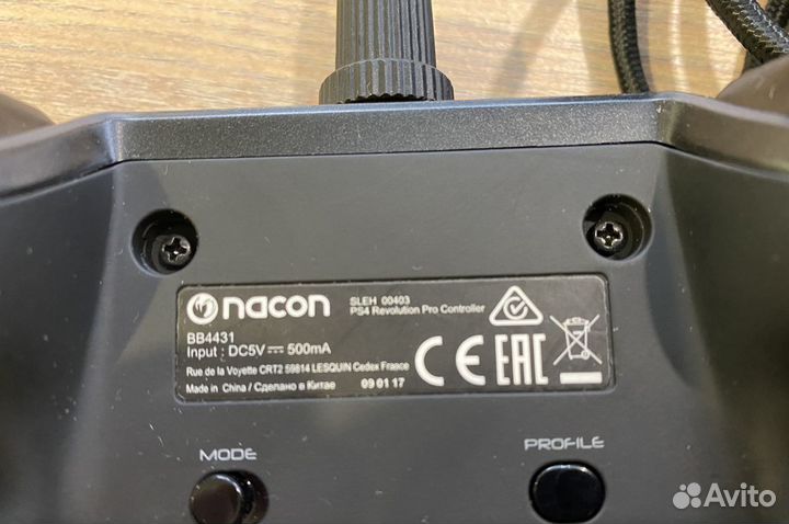 Геймпад ps4 Nacon Revolution Pro Controller