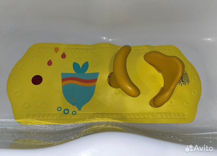 Детский стул / сидение для ванны с ковриком