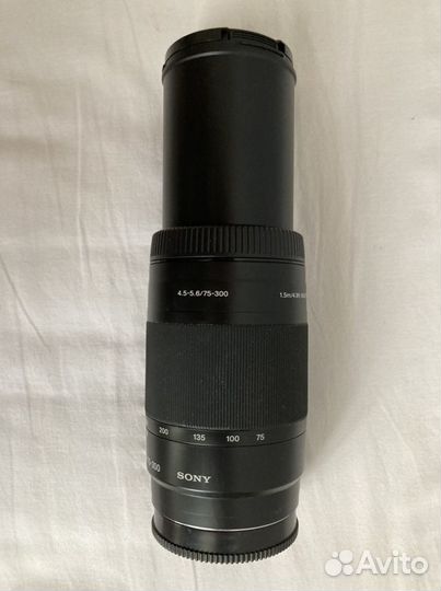 Объектив sony 75-300mm f/4.5-5.6 (sal-75300)