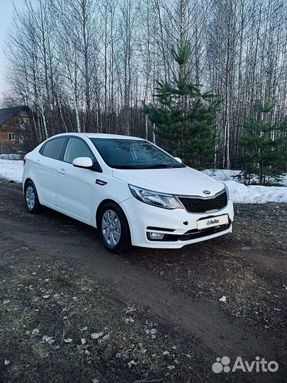 Kia Rio 1.6 МТ, 2017, битый, 116 340 км