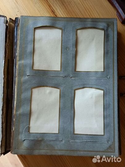 Антикварный альбом для фотографий