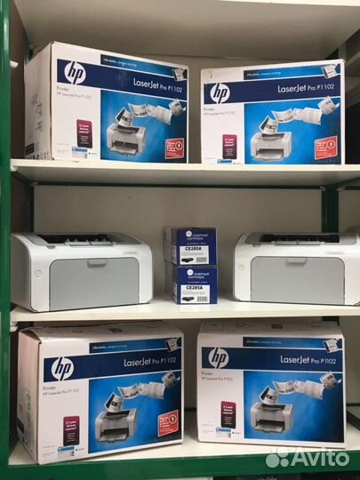 Топовый HP LaserJet P1102/гарантия