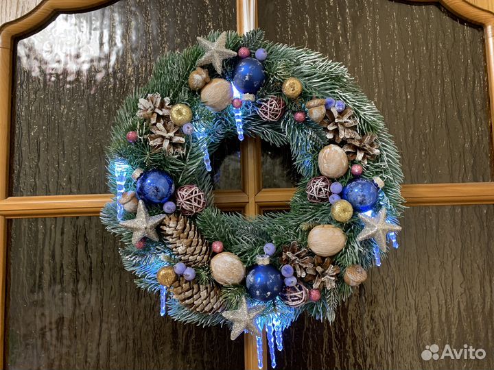 Новогодние венок елочка