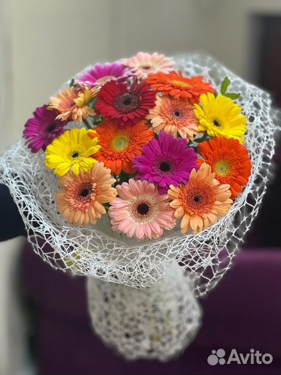 Букет гербер