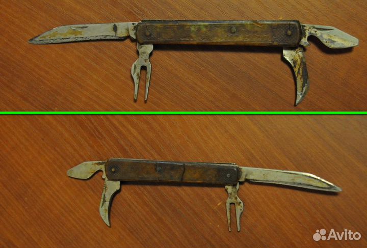 Старинные вещи угольник ру 1 нож СССР карабин