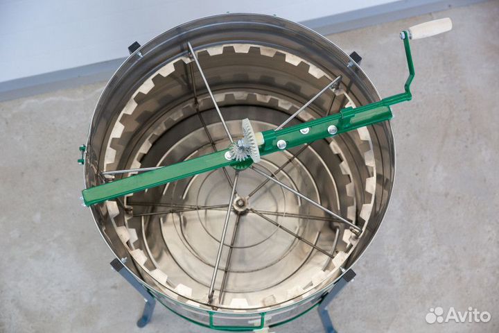 Медогонка Радиальная нж 30 рам. (Ручн. привод) Пче