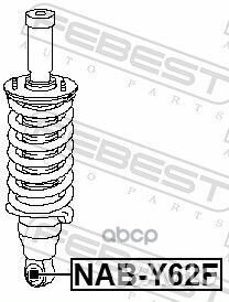 Сайлентблок амортизационной стойки перед прав