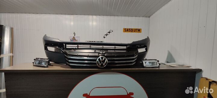 Бампер передний VW Passat B7 USA (Америка) в сборе