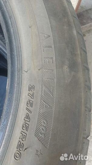 Bridgestone Alenza 001 275/45 R20 и 305/40 R20