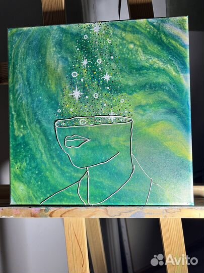 Картина абстракция