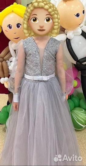 Платье для девочки рост 134